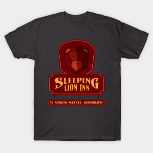 Sleeping Lion Inn Sign T-Shirt